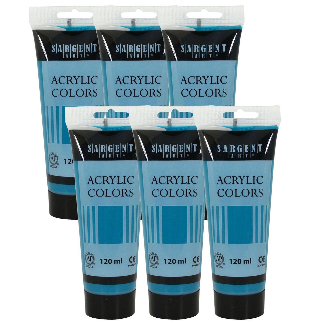 Sargent Art® Acrylic Paint, 120 mL, 6ct.
